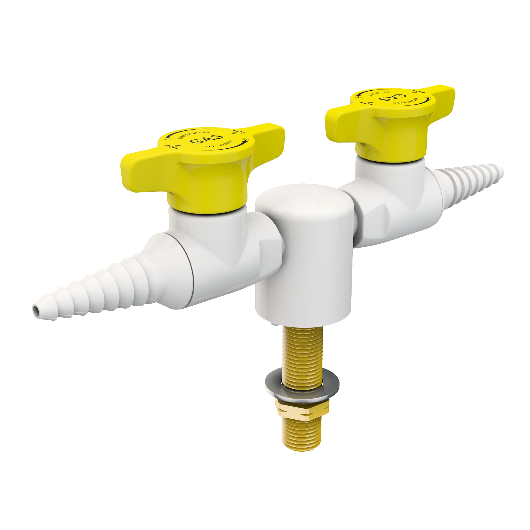 Watersaver Double Lift & Turn Lab Gas Tap