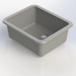 SM8-DO Epoxy Resin Lab Sink Drop On