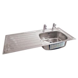 Stainless Steel Sink and Drainer