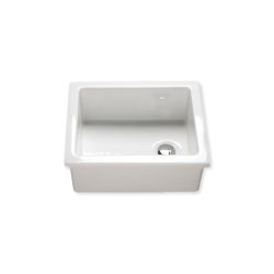 larch enamel lab sink