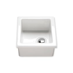 small larch enamel lab sink