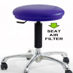 CR-SUD lab stool HEPA ultraviolet lg