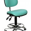 D2-H sea green lab chair high