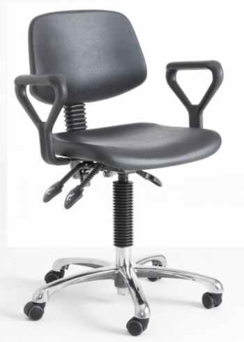 DPU lab chair with optional arms