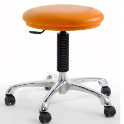 SUD lab stool tangerine