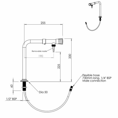 Special Water Tap Drawing