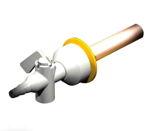 BroenLab Two Way Lift & Turn Gas Tap LabCentral.co.uk