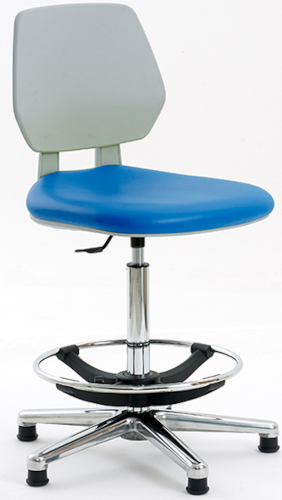 Laboratory High Chair Blue