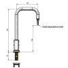 Broen-Lab Fixed Cold Water Tap Drawing